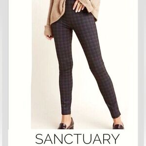 𝅺: : Anthropologie (Sanctuary) Checked Stretch Leggings : :
